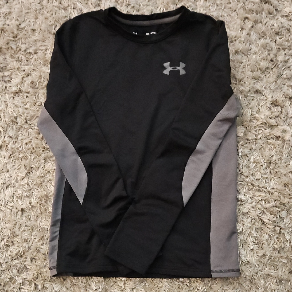 Under Armour Boys Xl Coldgear Long Sleeve Compression Shirt